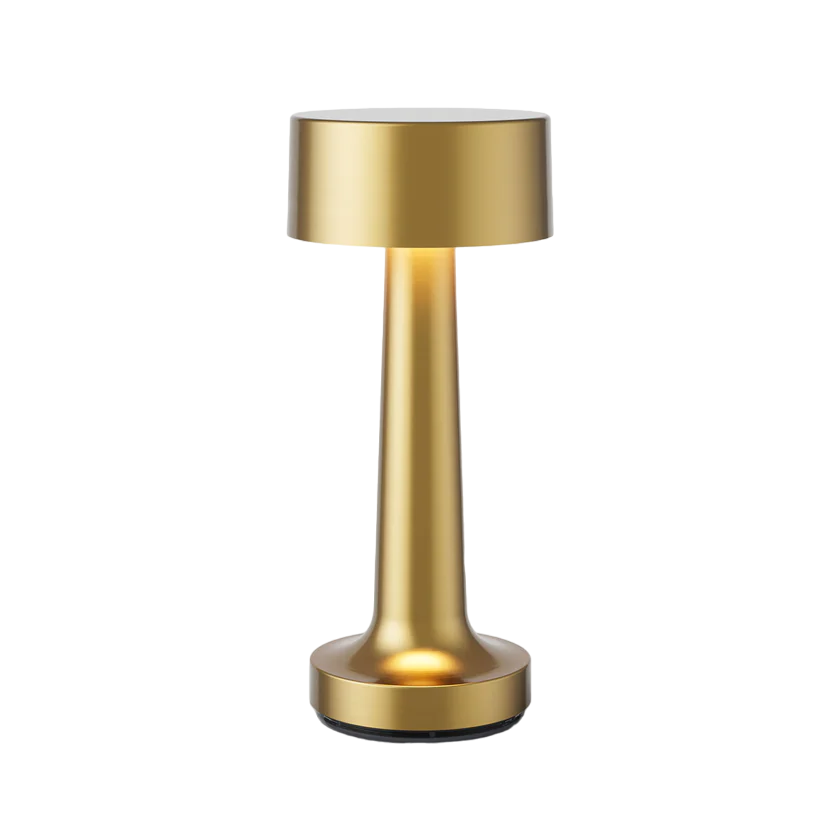Lampe de Table Moderne Geraldine - Élégante Lampe LED Dimmable, 3 Niveaux de Luminosité, Idéale pour la Maison & la Restauration