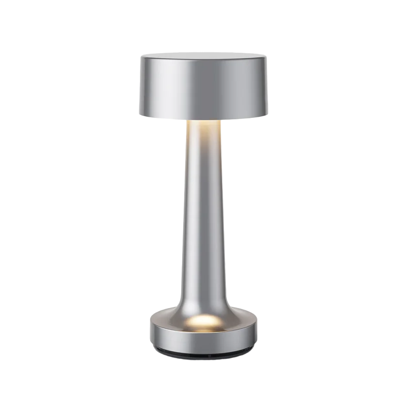 Lampe de Table Moderne Geraldine - Élégante Lampe LED Dimmable, 3 Niveaux de Luminosité, Idéale pour la Maison & la Restauration