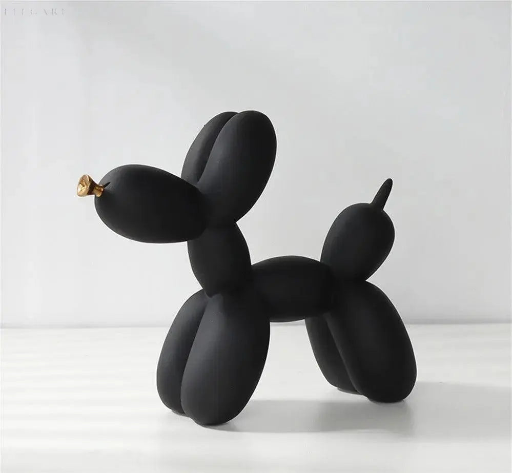 Haku Chien en Ballon - Statue moderne décorative pour la maison ou le bureau