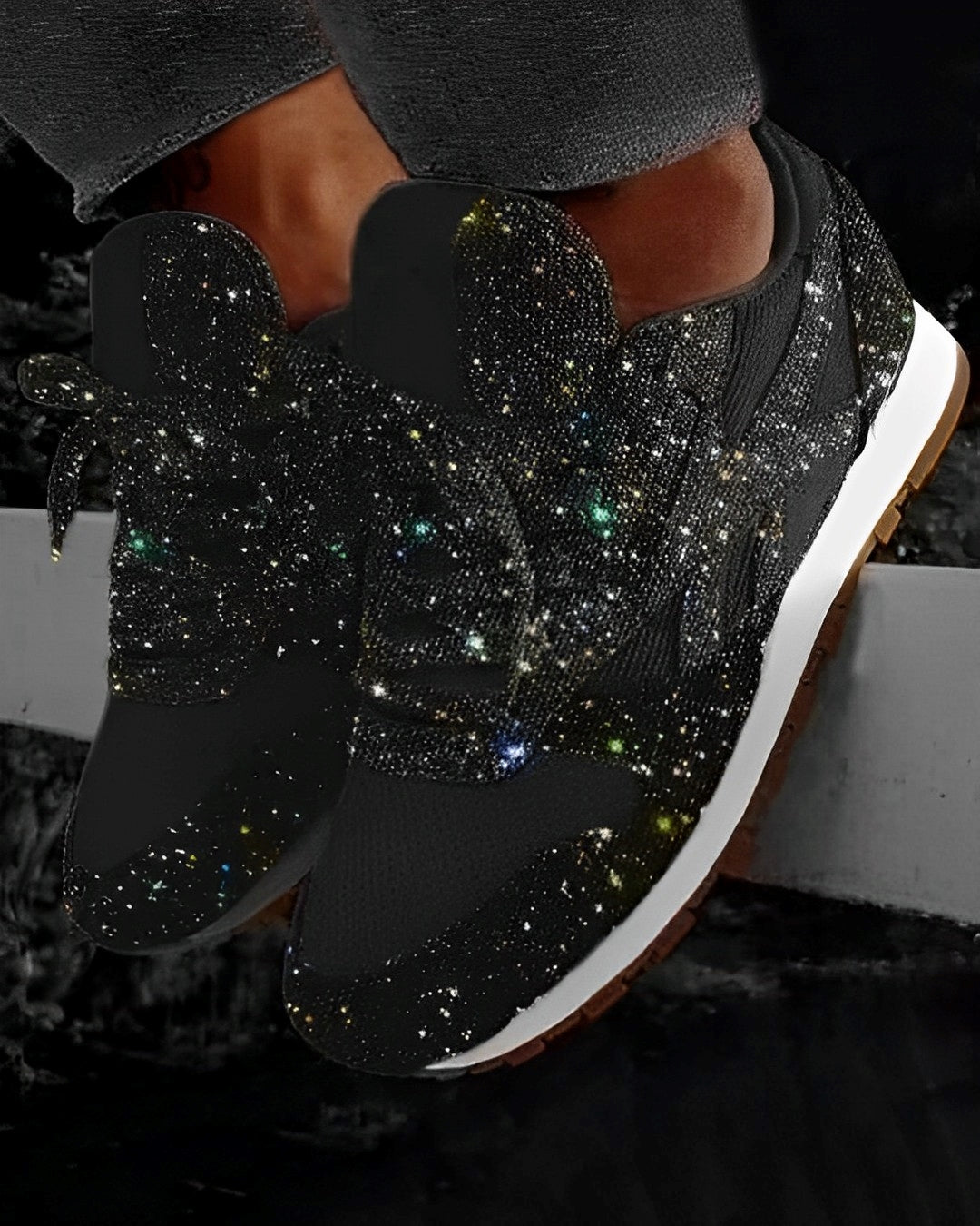 Variant image for Chaussures de Gymnastique Scintillantes pour Enfants Multicolores Taille 40 à 43-15