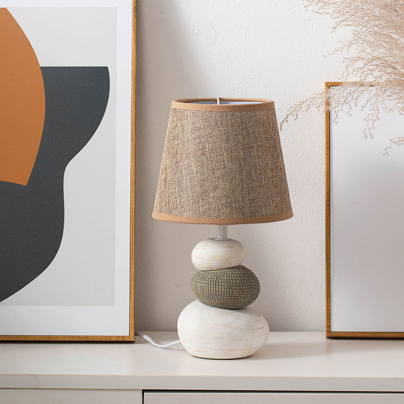 Lampe de Table Ibiza - Élégante Lampe LED avec Batterie Rechargeable, Lumière Ambiante Chaude, Design Moderne