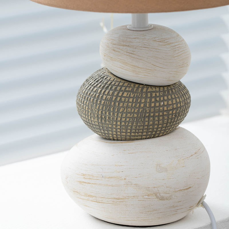 Lampe de Table Ibiza - Élégante Lampe LED avec Batterie Rechargeable, Lumière Ambiante Chaude, Design Moderne