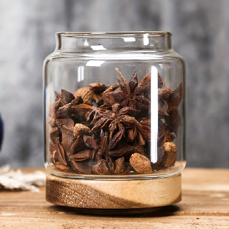 Récipient de cuisine en verre hermétique Jacs – Solution de rangement élégante et fonctionnelle pour les aliments