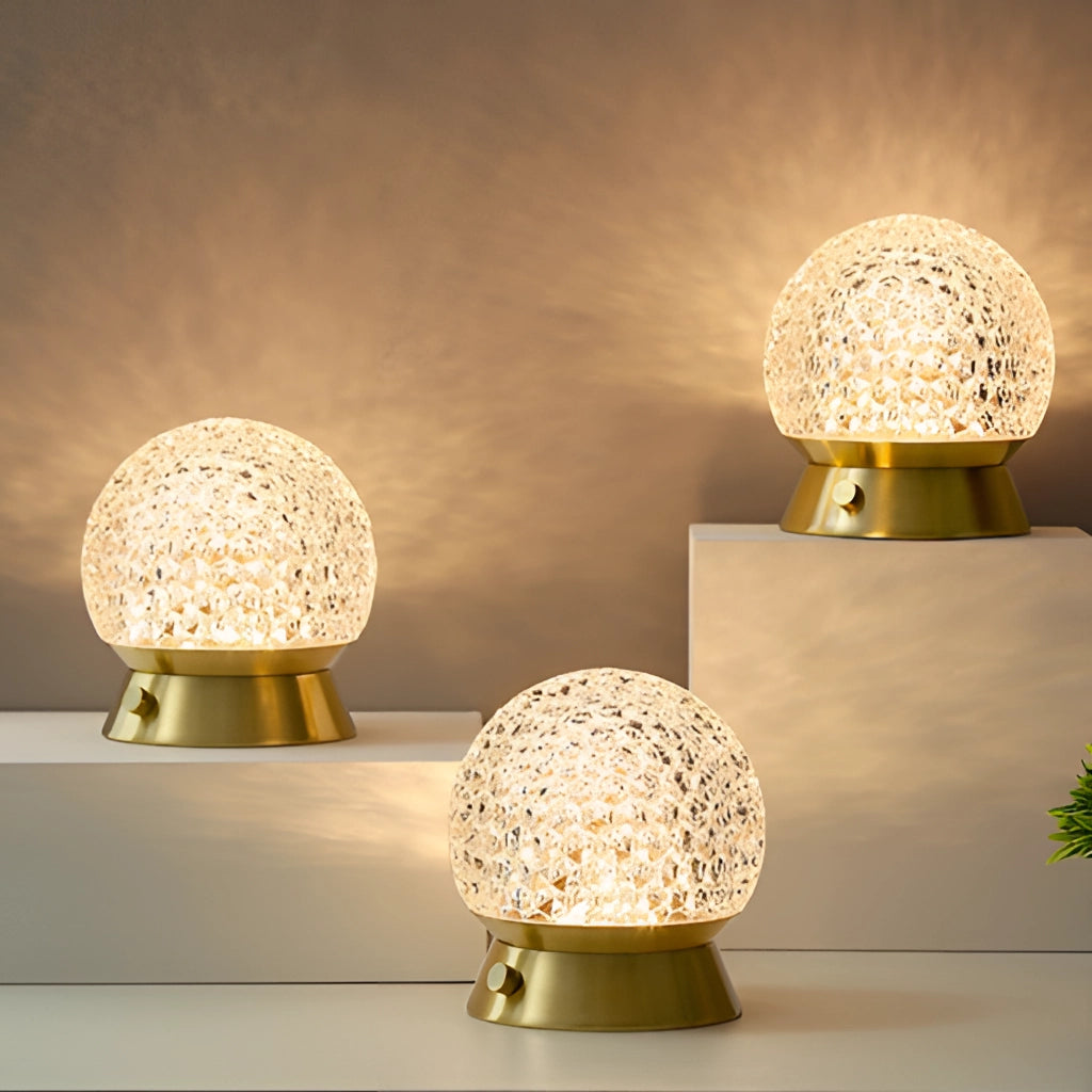 Lampe de Table Sans Fil Rechargeable – LED Dimmable, Design Moderne, Éclairage Portable pour Chambre ou Salon