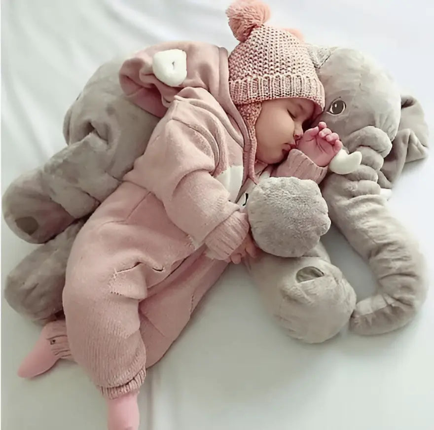 Coussin Éléphant Doux