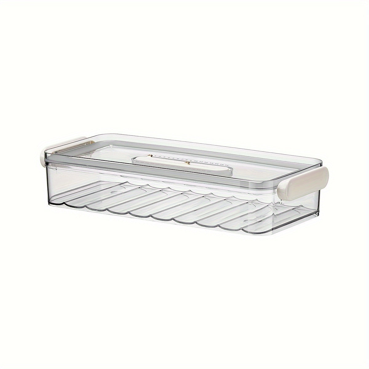 Boîte de rangement pour réfrigérateur en plastique alimentaire – Aliments frais avec options à couche simple et double