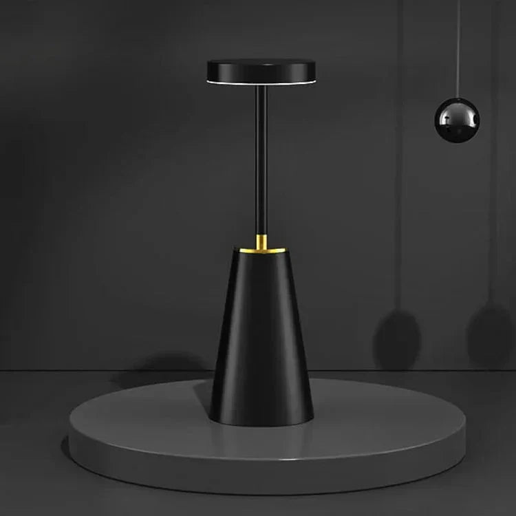 LumiFlex Lampe de Table Sans Fil – Lumière LED Sans Fil avec Dimmable 3 Couleurs, Technologie Tactile, Batterie 4000mAh, Étanche