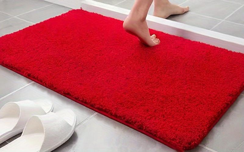 Tapis de Bain LuxaMat Doux et Rembourré – Confort de Luxe avec un Dos Antidérapant
