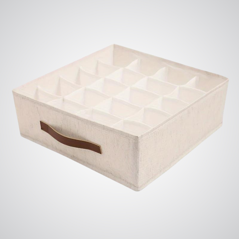 Boîte de rangement pour sous-vêtements à plusieurs compartiments – Organisateur pratique pour un usage quotidien