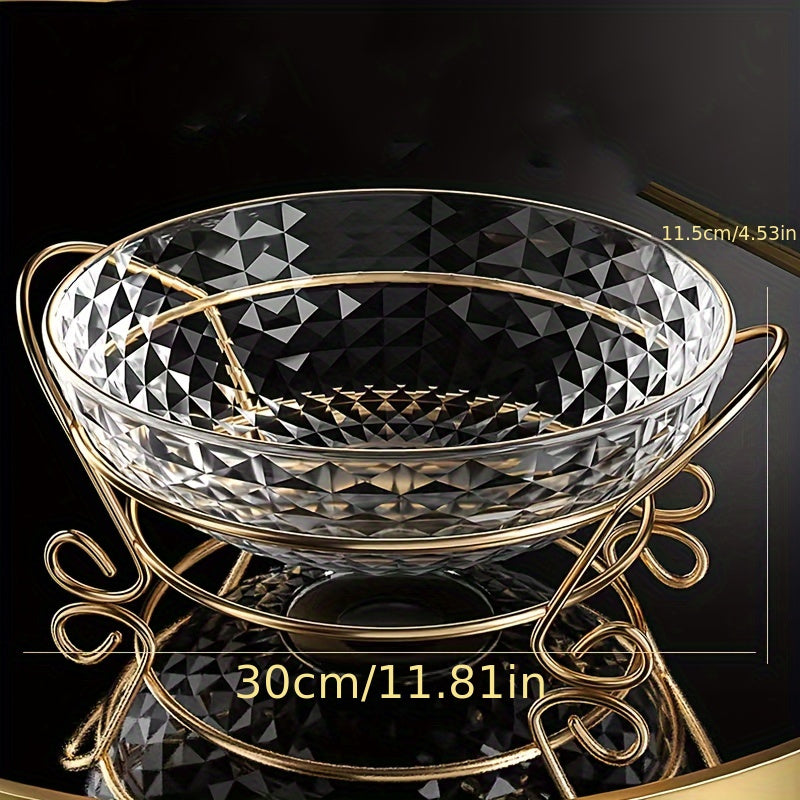 NordicServe Saladier – Saladier en PET au style scandinave pour fruits & snacks