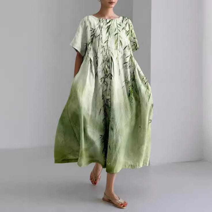 Robe Élégante à Motifs Floraux – Femme – Madeleine