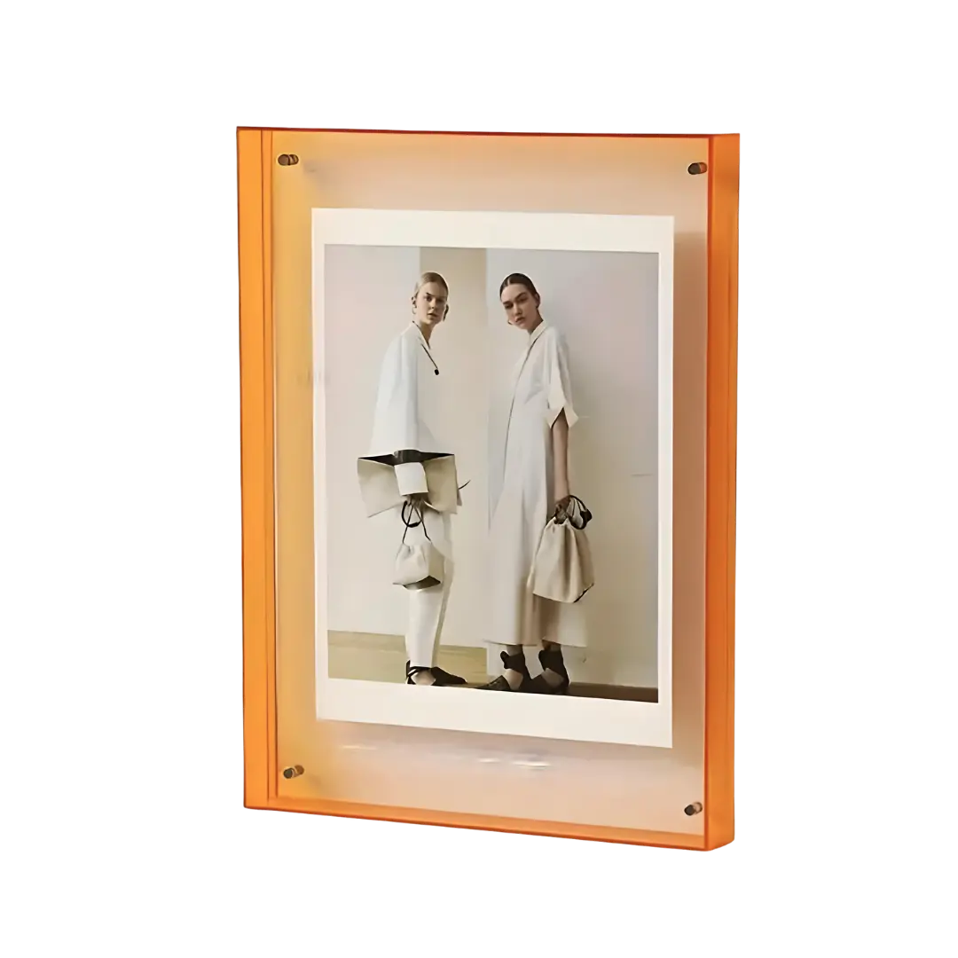 Cadre Photo Transparent Acrylique - Élégance Moderne pour Vos Souvenirs