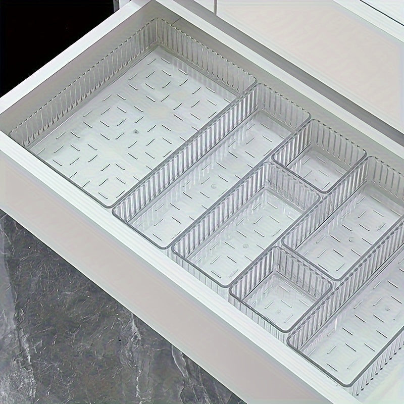 Organisateur de maquillage en acrylique transparent pratique avec tiroirs