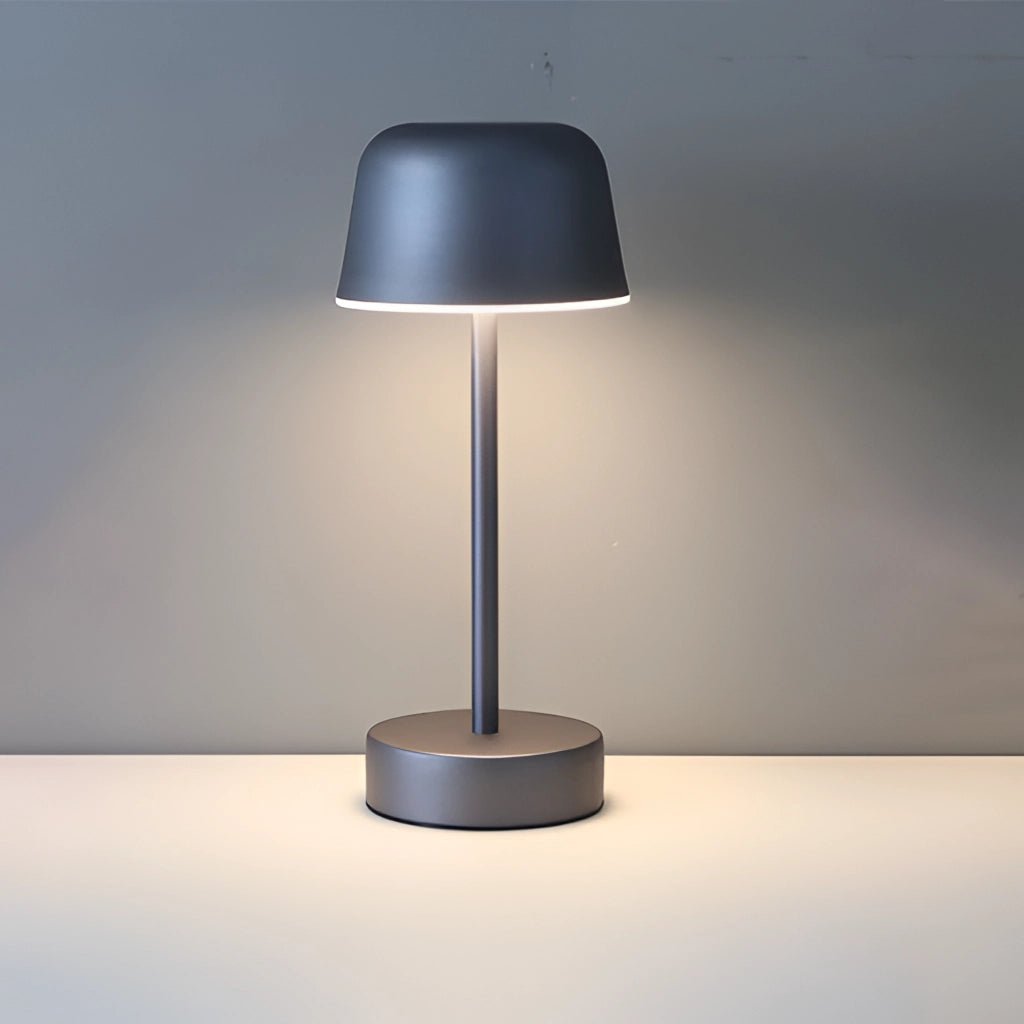 Prisma Pulse Flare Lampe de Table LED Sans Fil – Portable, Rechargeable avec Luminosité Réglable, Design Moderne en Métal