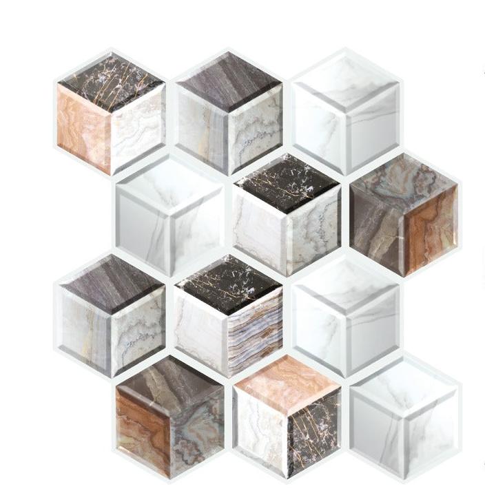QuickStick 3D Carreaux Autocollants – Solution de rénovation murale simple et élégante