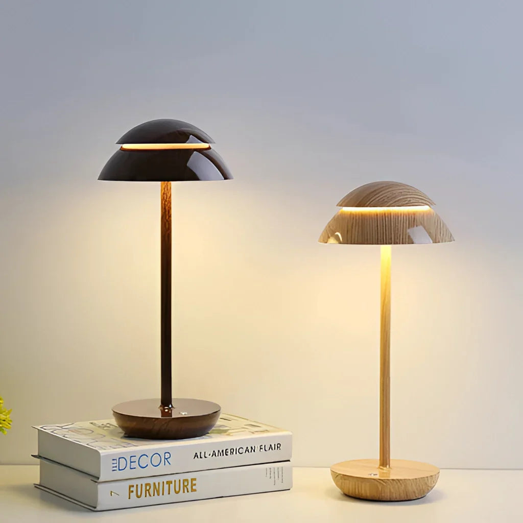 Radiant Prestige Light – Lampe de table LED sans fil au design scandinave, dimmable et rechargeable
