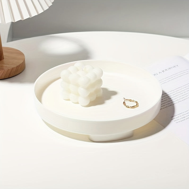 Bol en bois rond pour décoration Boho – Accessoire parfait pour la table basse
