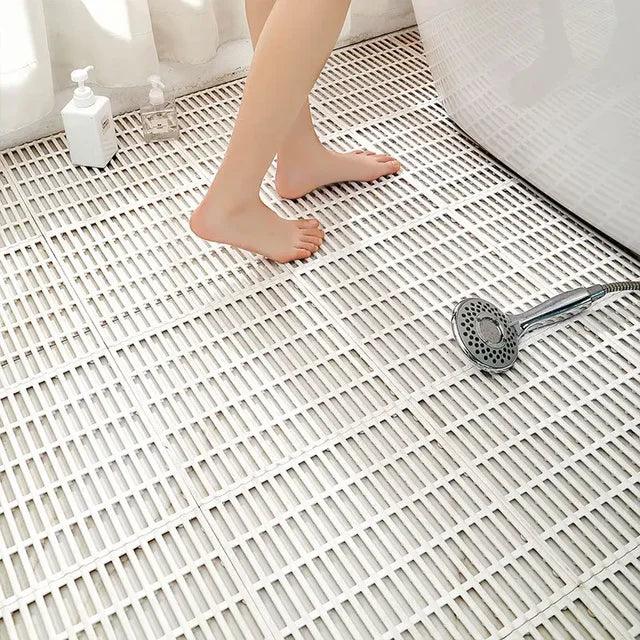 Tapis de Bain Antidérapant et Imperméable – Solution de Salle de Bain Sûre et Confortable