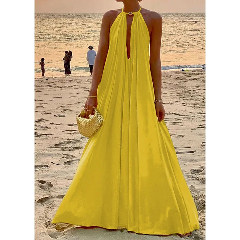 Elsa - Superbe robe maxi d'été
