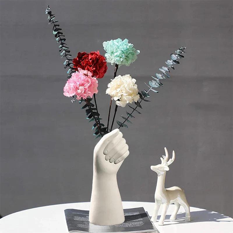 Vase à Fleurs en Céramique Élégante et Artisanale – Design Européen pour Intérieurs Stylés