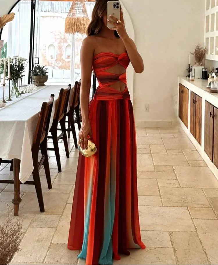 Jaycee - Timesless Slim Fit Maxi Robe