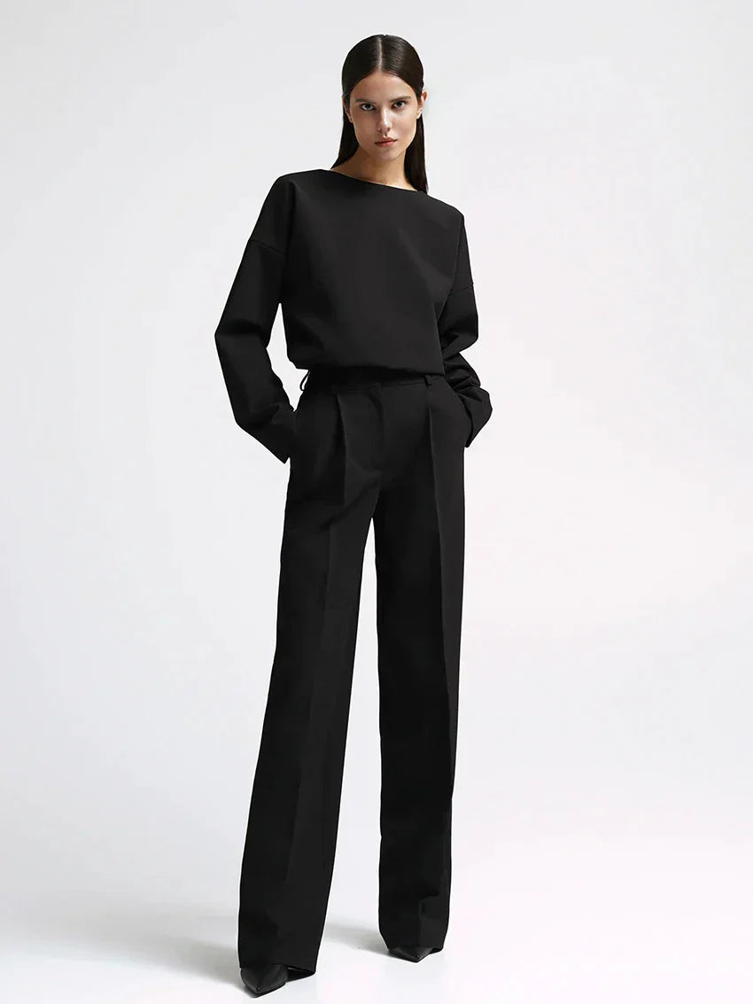 Top Classique À Manches Longues | Vêtements Automne Printemps Hommes Femmes | Marie