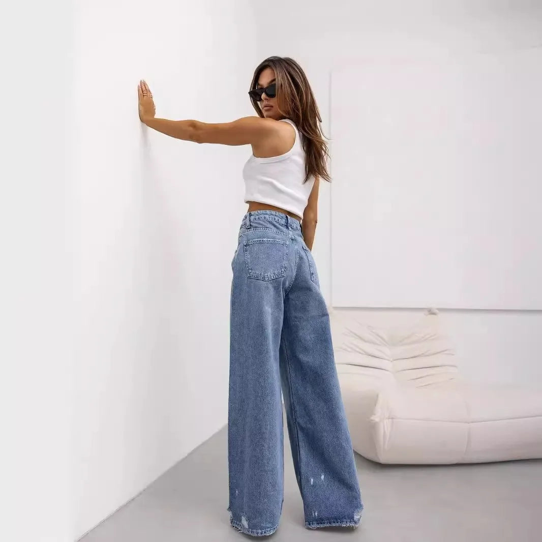 Sophie™ Pantalon Large Élastique