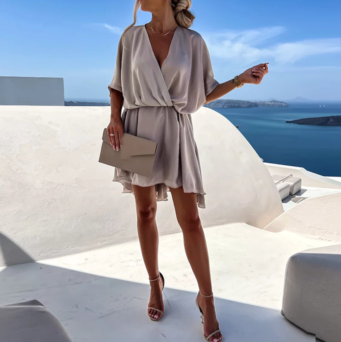 Kiana - mini robe fluide chic