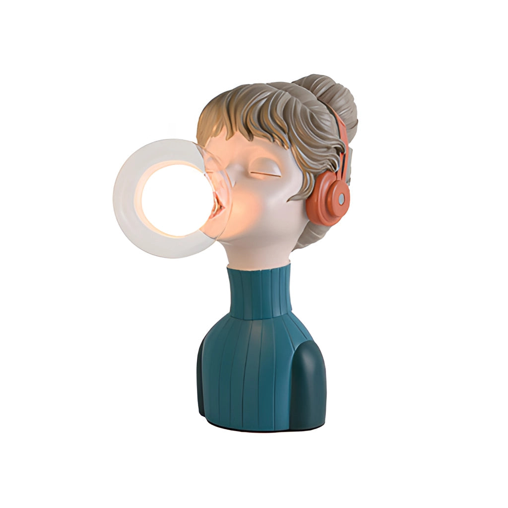 Lampe LED Bubble Gum Girl exclusive - Lumière décorative unique pour intérieurs modernes