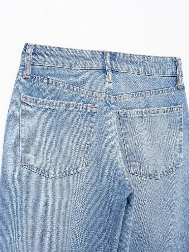 Marlene™ Pantalon Évasé Brillant