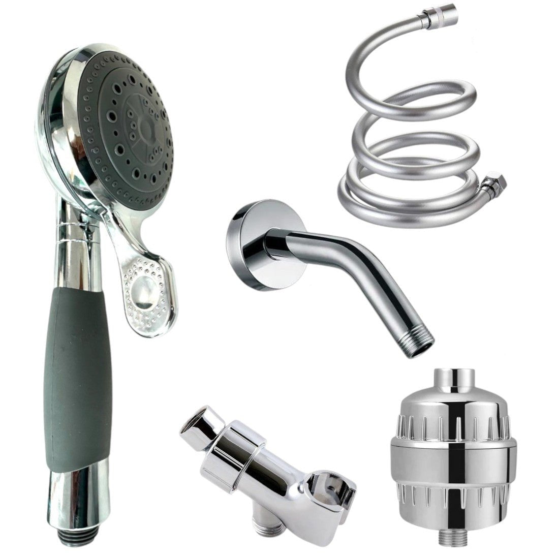 Système SecureShower – Solution de douche antidérapante avec barres d'appui pour seniors