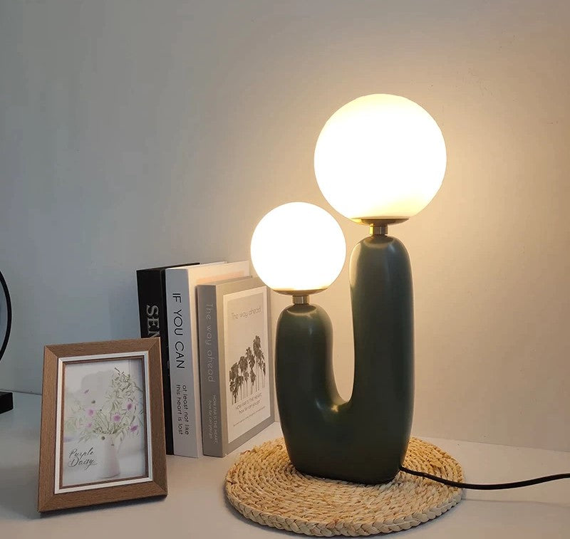 Lampe Sophie Cactus – Lampe de table moderne au design scandinave avec innovation LED