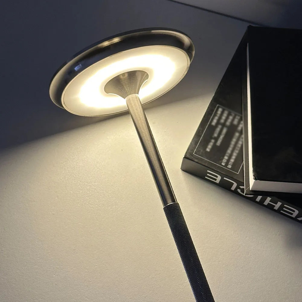 Lampe de table sans fil rechargeable – Portable et avec contrôle tactile