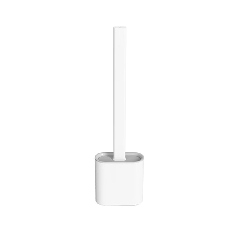 ToiletPro Brosse de Toilette Flexible en Silicone – Nettoyage Hygiénique avec Support à Séchage Rapide