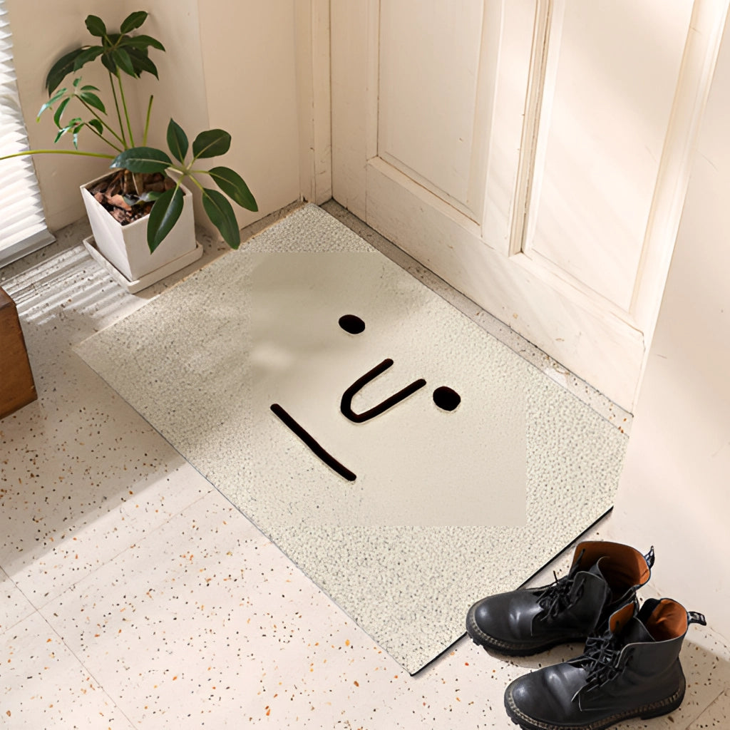 Tapis au design cartoon écologique – Tapis antidérapant pour intérieur et extérieur