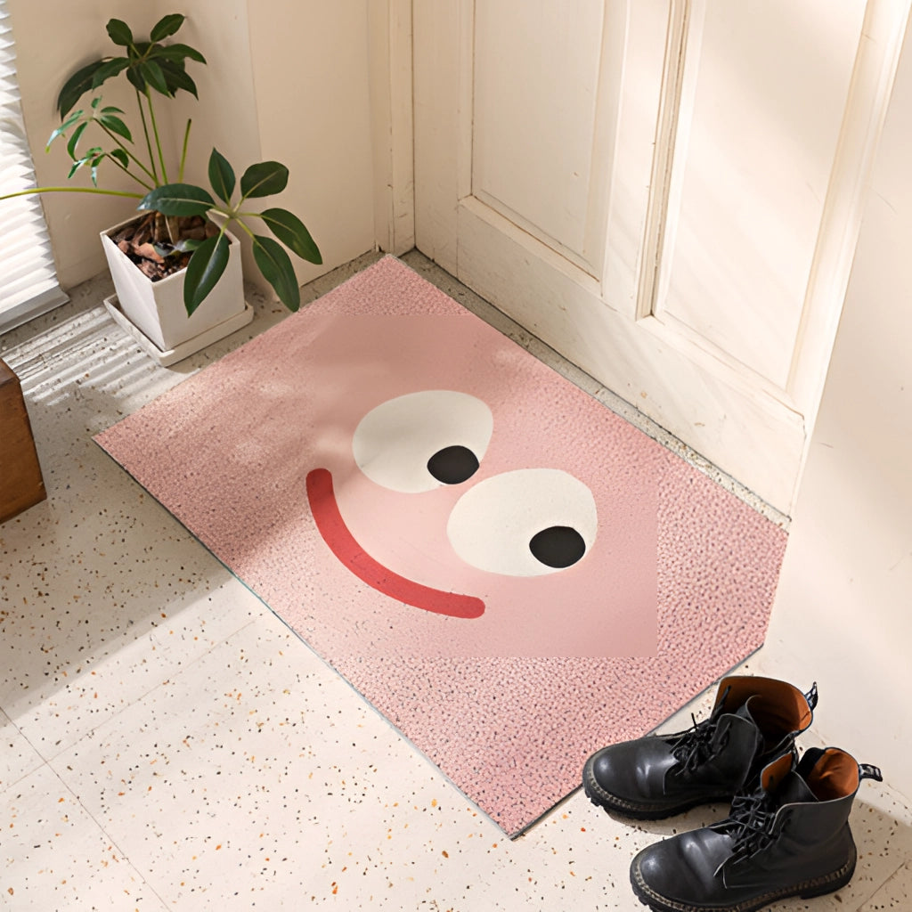 Tapis au design cartoon écologique – Tapis antidérapant pour intérieur et extérieur