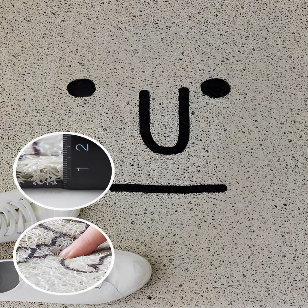 Tapis au design cartoon écologique – Tapis antidérapant pour intérieur et extérieur