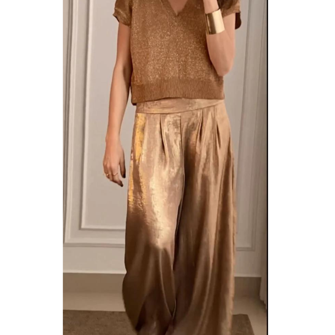 Tahnee | Ensemble élégant composé d'un haut et d'un pantalon