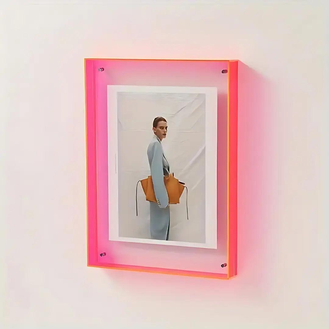 Cadre Photo Transparent Acrylique - Élégance Moderne pour Vos Souvenirs
