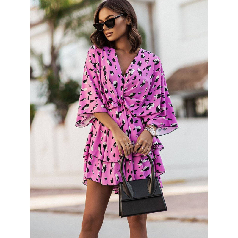 Valeria - mini robe florale bohème