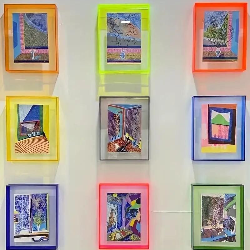 Cadre Photo Transparent Acrylique - Élégance Moderne pour Vos Souvenirs