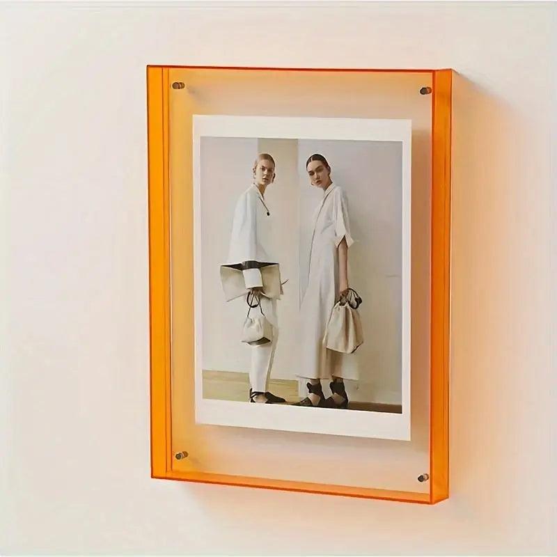 Cadre Photo Transparent Acrylique - Élégance Moderne pour Vos Souvenirs