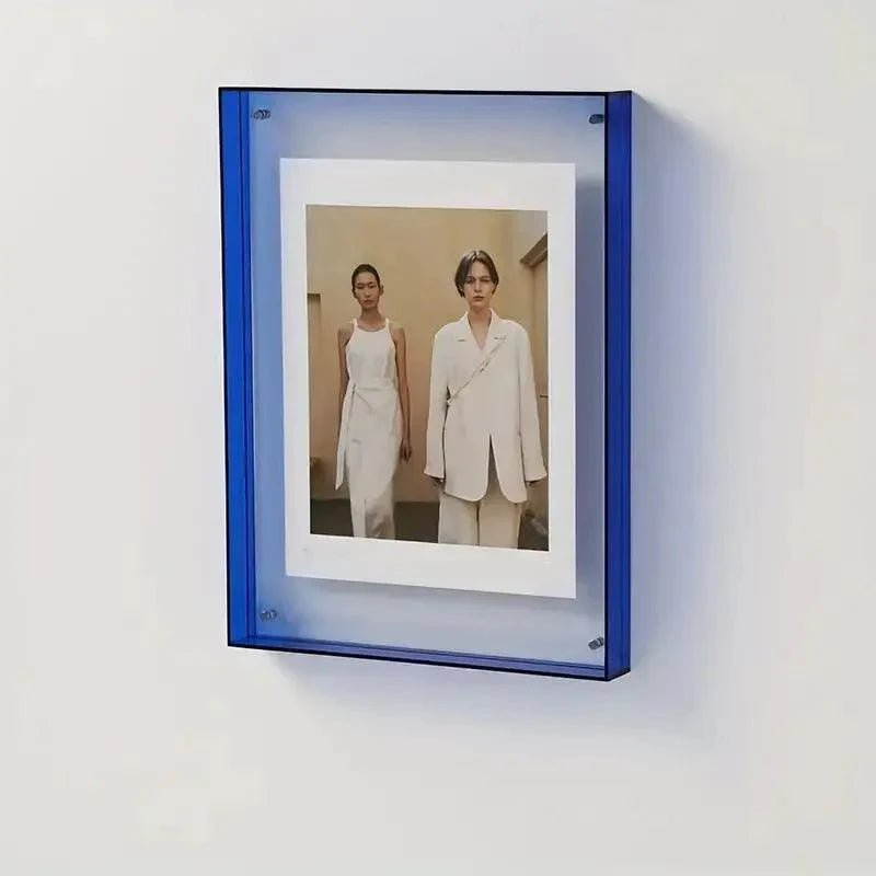 Cadre Photo Transparent Acrylique - Élégance Moderne pour Vos Souvenirs