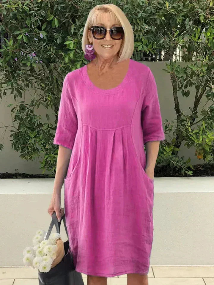 Bridget - Robe lâche avec poches