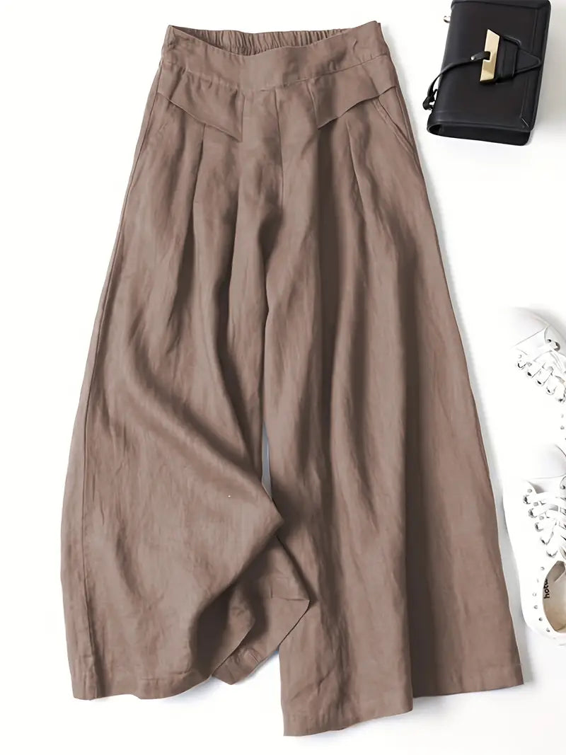Alexa - Pantalon Large Élégant