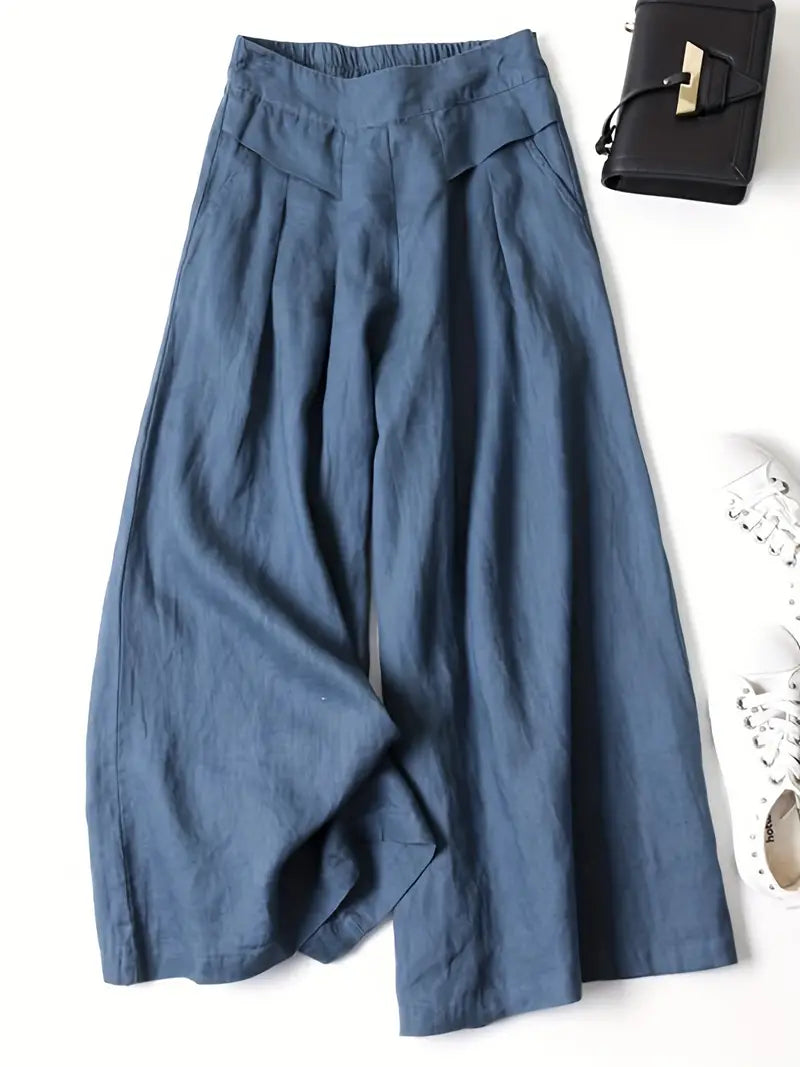 Alexa - Pantalon Large Élégant