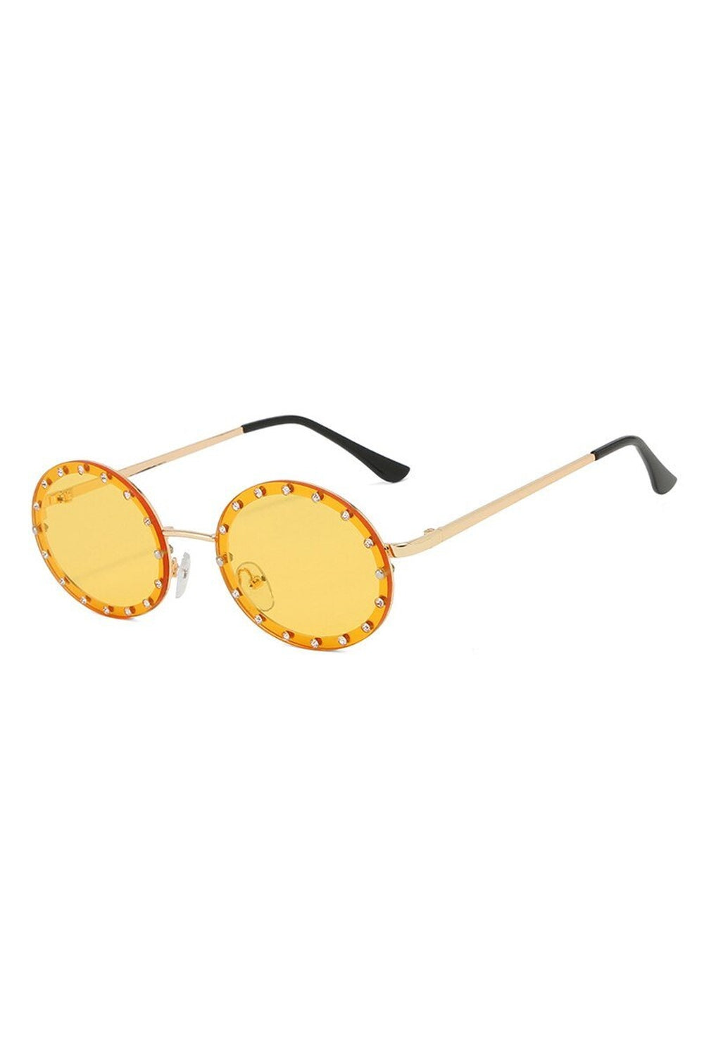 Lunettes de soleil rondes classiques et esthétiques