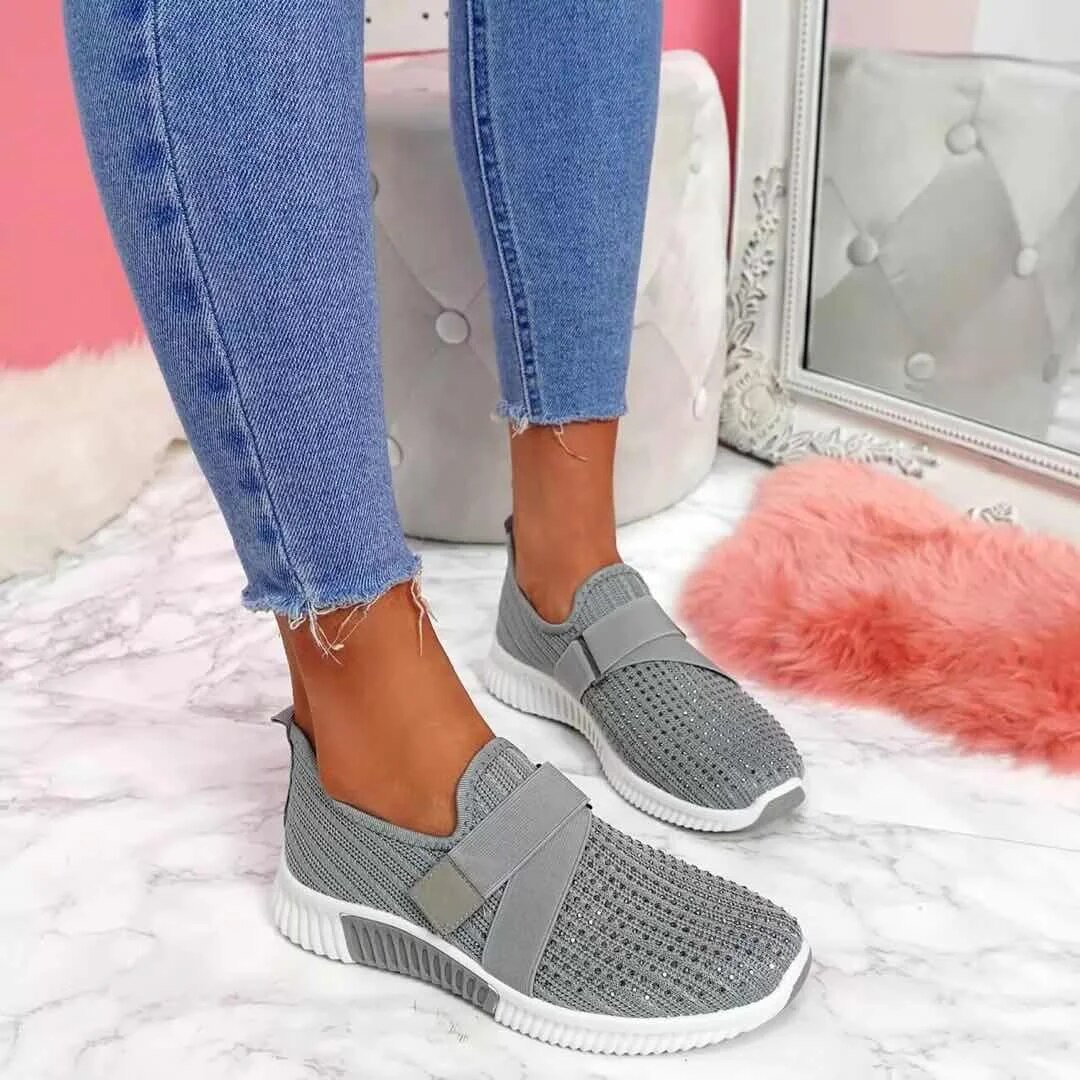 Variant image for Baskets Pour Hommes Respirantes Velcro Légères Sneakers Homme Confort Style Urbain-34