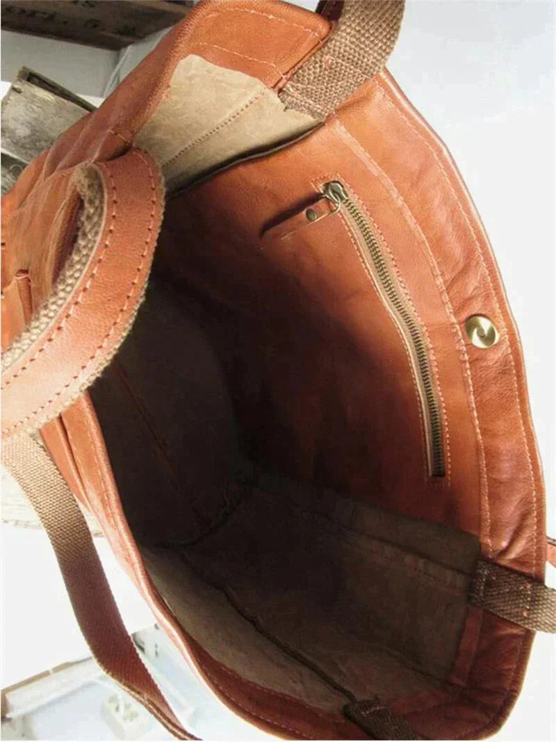 Anna | Femmes Sac Fourre-tout en Cuir de Première Qualité