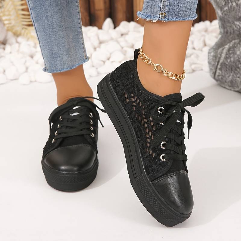 Baskets Chic à Lacets pour Femmes